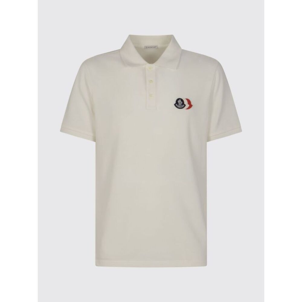 Moncler Polo Shirt Men Beige